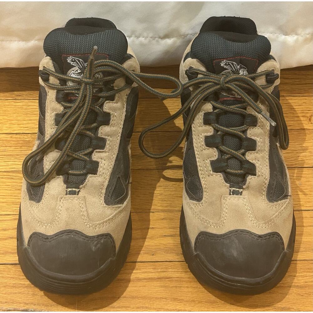 Georgia Boots Men's Tan Suede Lace Up Outdoor Hiking Boots Size 8.5